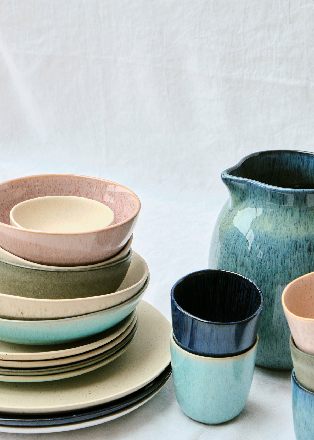 Klitmøller Collective Home Medium bowl 16 cm Ceramics Light blue