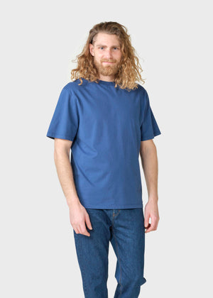 Klitmøller Collective ApS Mens boxy tee T-Shirts Ocean