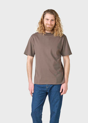 Klitmøller Collective ApS Mens boxy tee T-Shirts Taupe