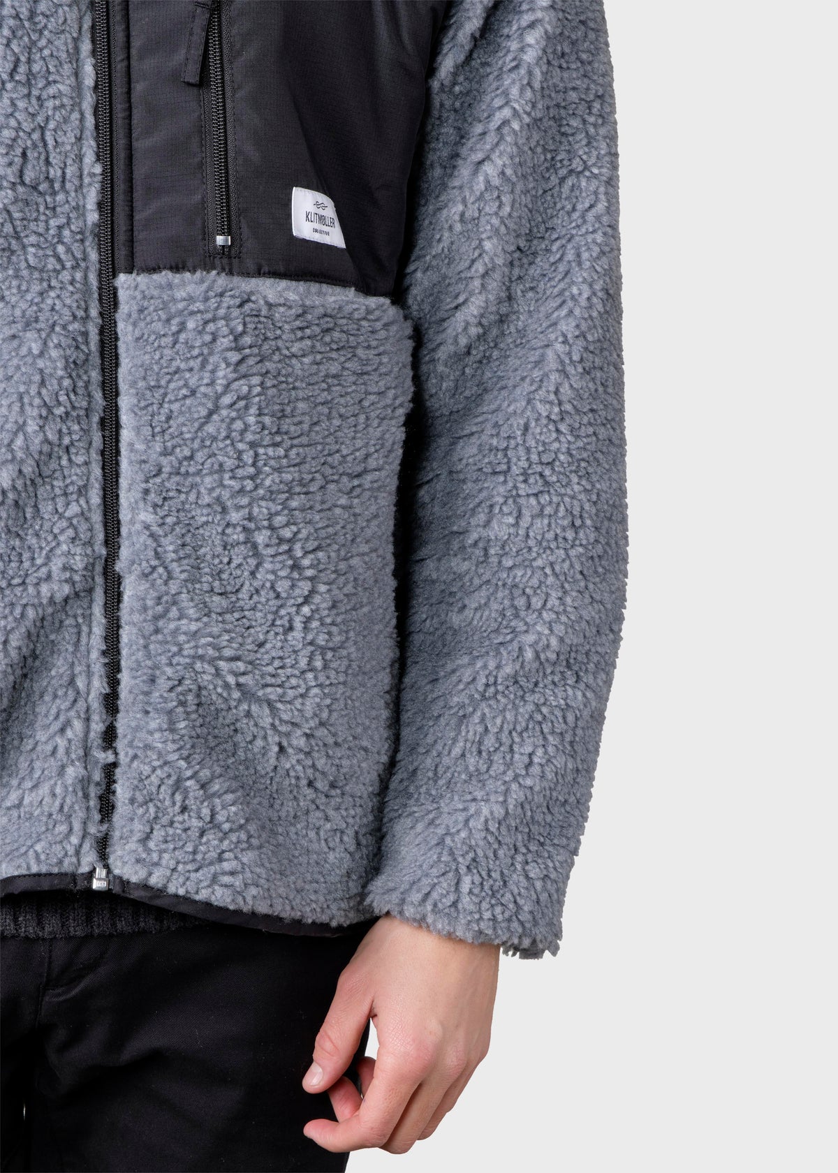 Klitmøller Collective ApS Mens fleece jacket Jackets Pastel grey