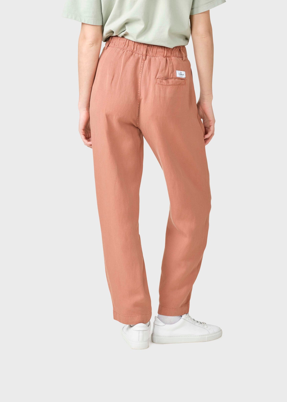 Klitmøller Collective ApS Mette lyocell pants OCS Pants Burnt Sienna