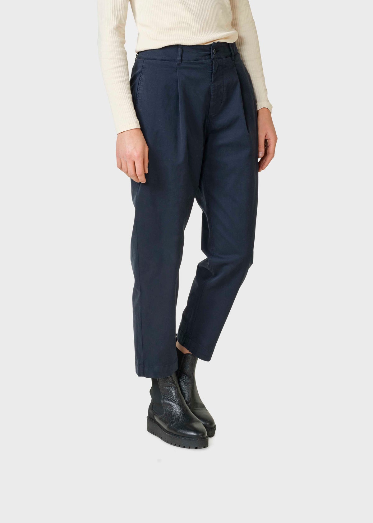 Klitmøller Collective ApS Mette pants GOTS Pants Navy