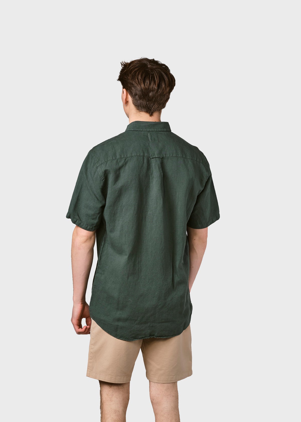 Klitmøller Collective ApS Mikkel linen shirt Shirts Olive
