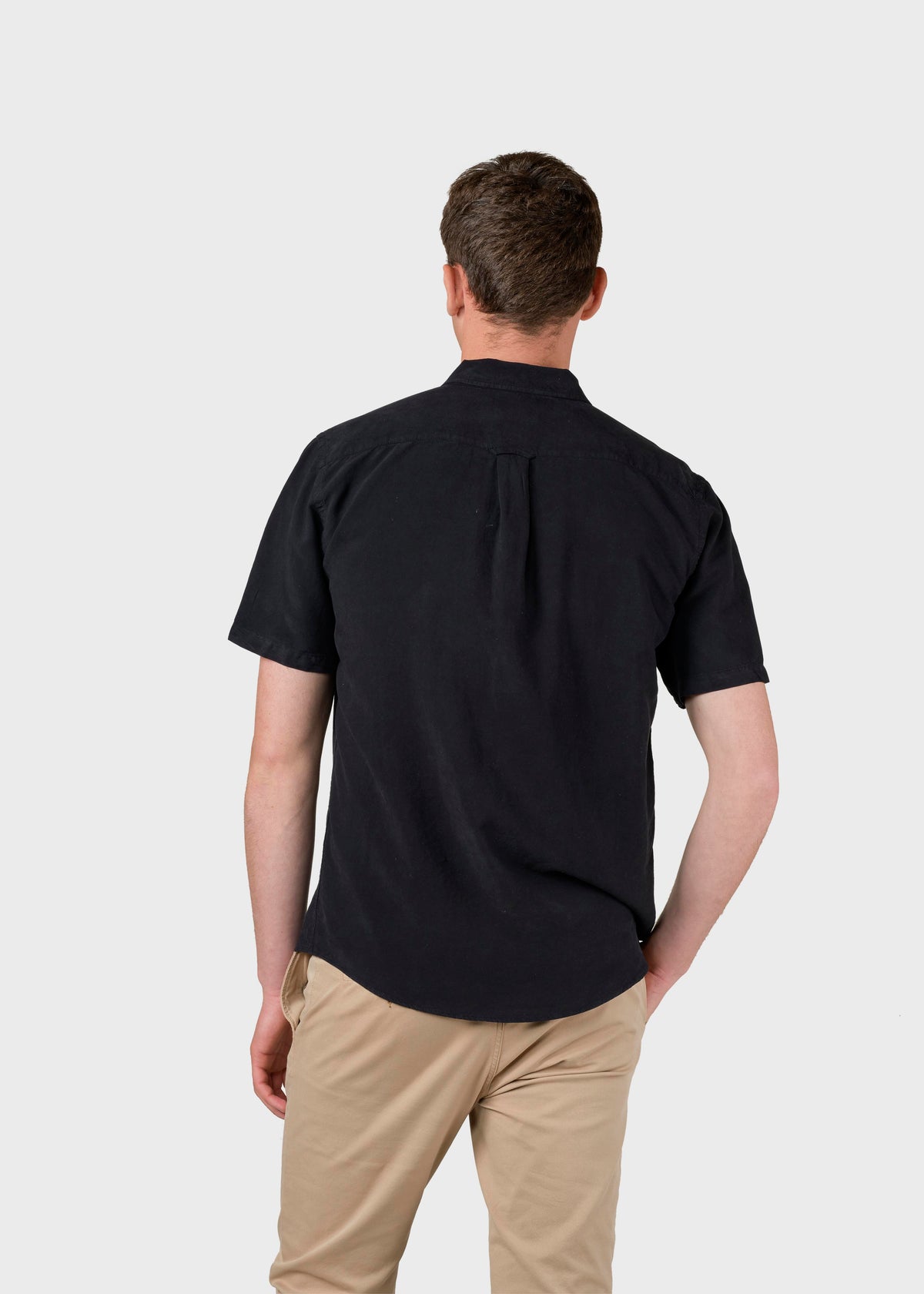 Klitmøller Collective ApS Mikkel lyocell shirt Shirts Black