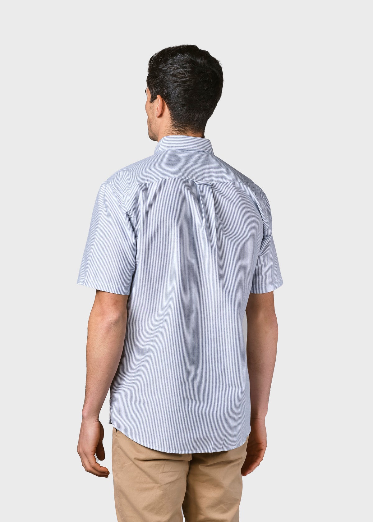 Klitmøller Collective ApS Mikkel striped shirt Shirts White/navy