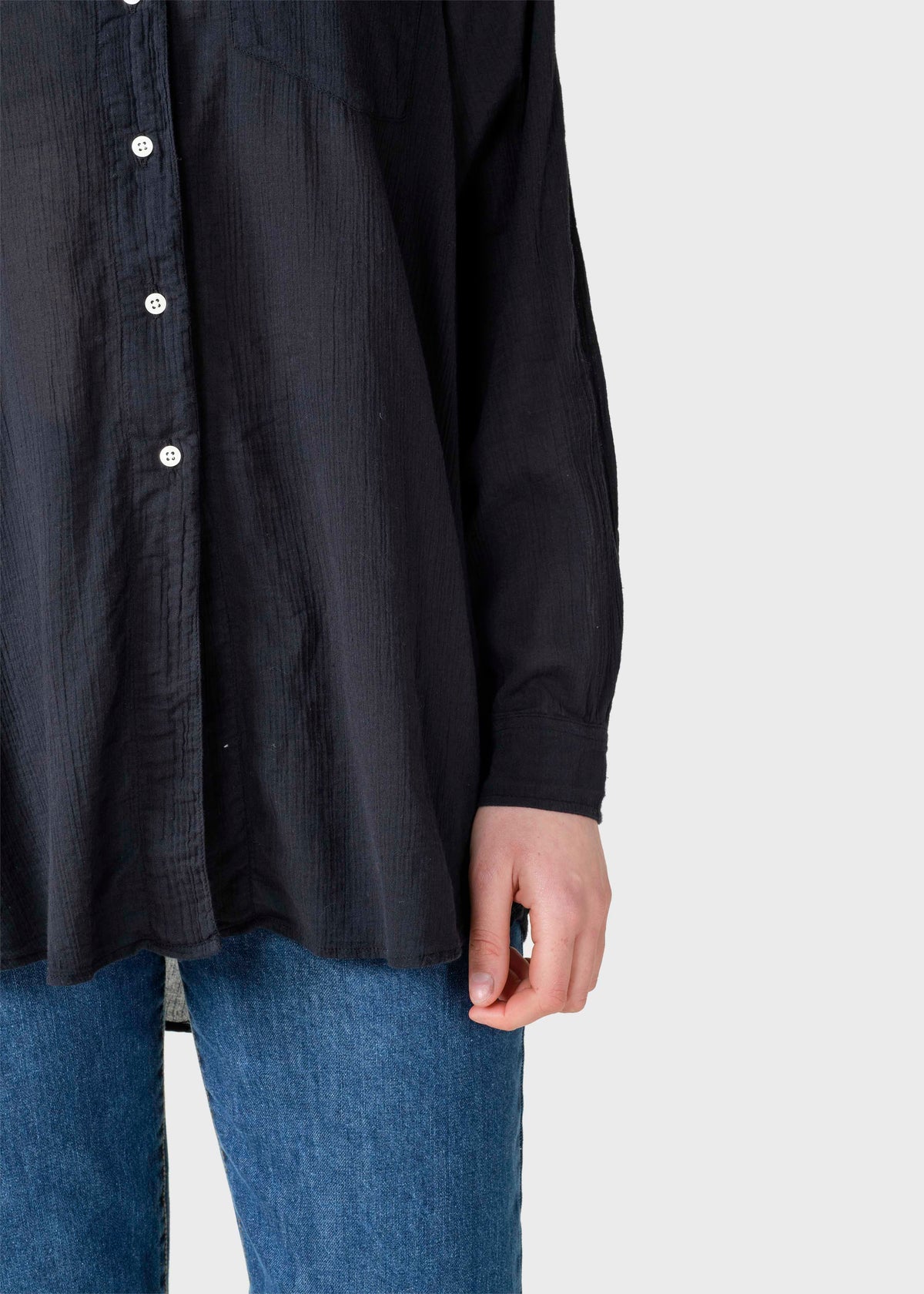 Klitmøller Collective ApS Mille shirt Shirts Black