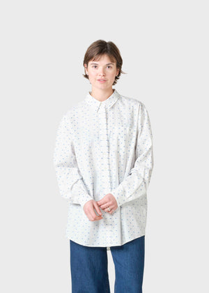 Klitmøller Collective ApS Nancy shirt Shirts White/light blue