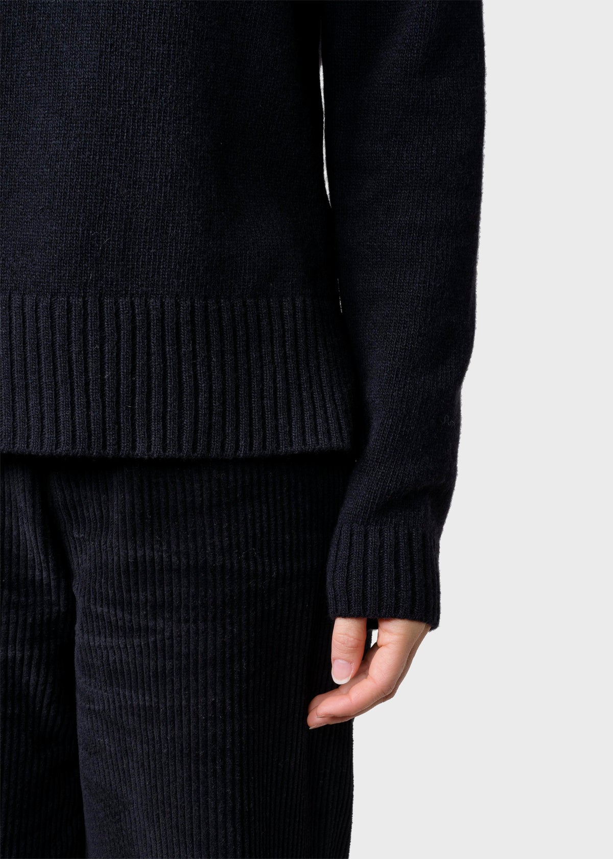 Klitmøller Collective ApS Nina knit Knitted sweaters Black