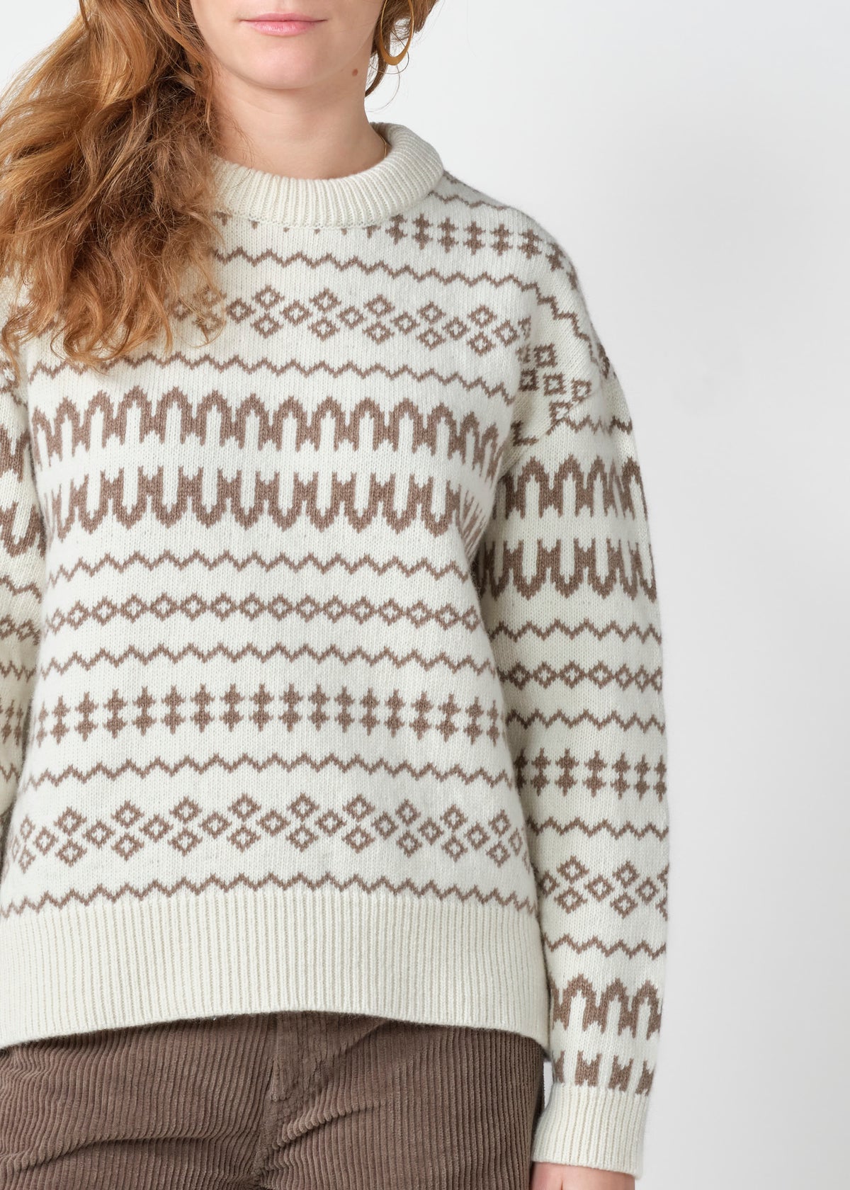 Klitmøller Collective ApS Norma knit Knitted sweaters Cream/cashew