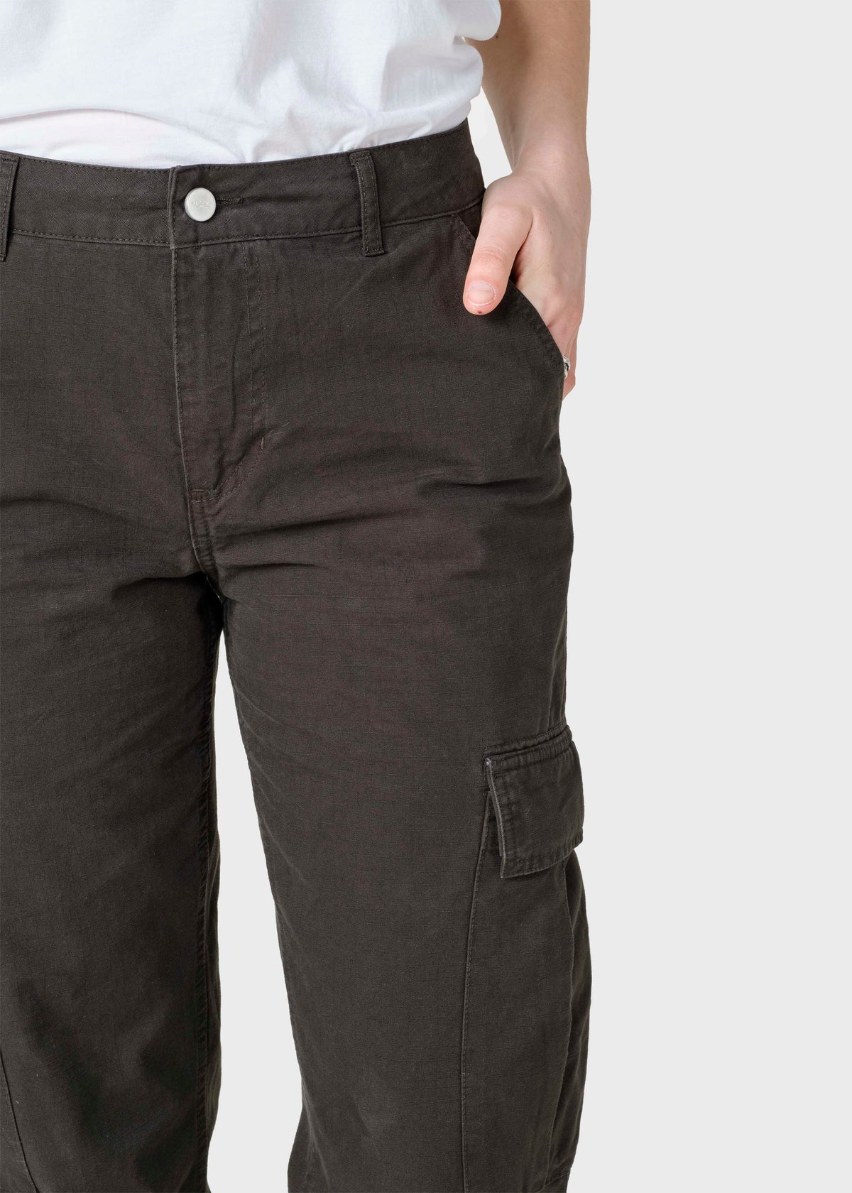 Klitmøller Collective ApS Oda Cargopants Pants Olive