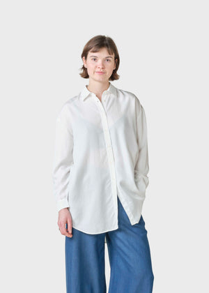 Klitmøller Collective ApS Ofelia lyocell shirt Shirts Cream