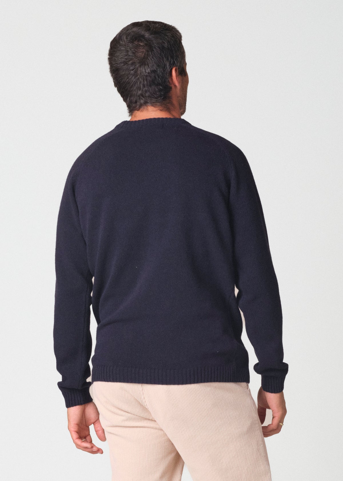 Klitmøller Collective ApS Ole knit Knitted sweaters Navy