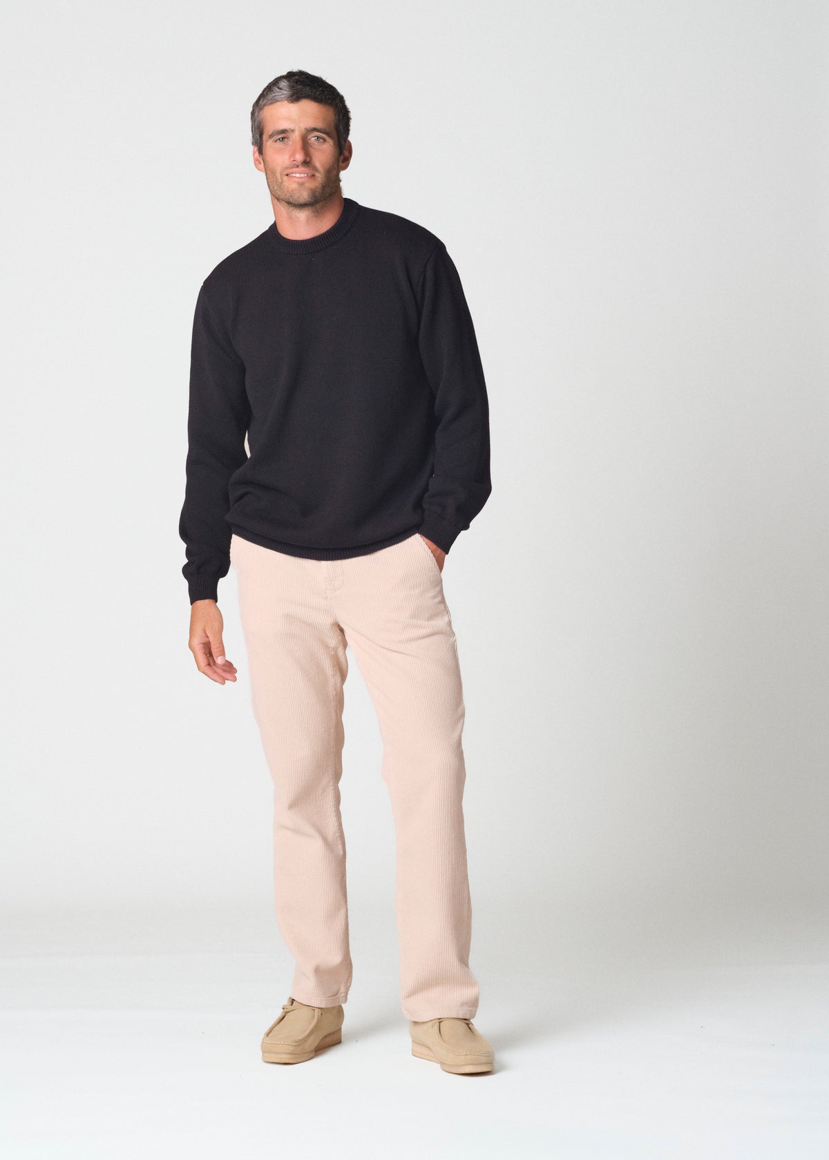 Klitmøller Collective ApS Owen knit Knitted sweaters Black