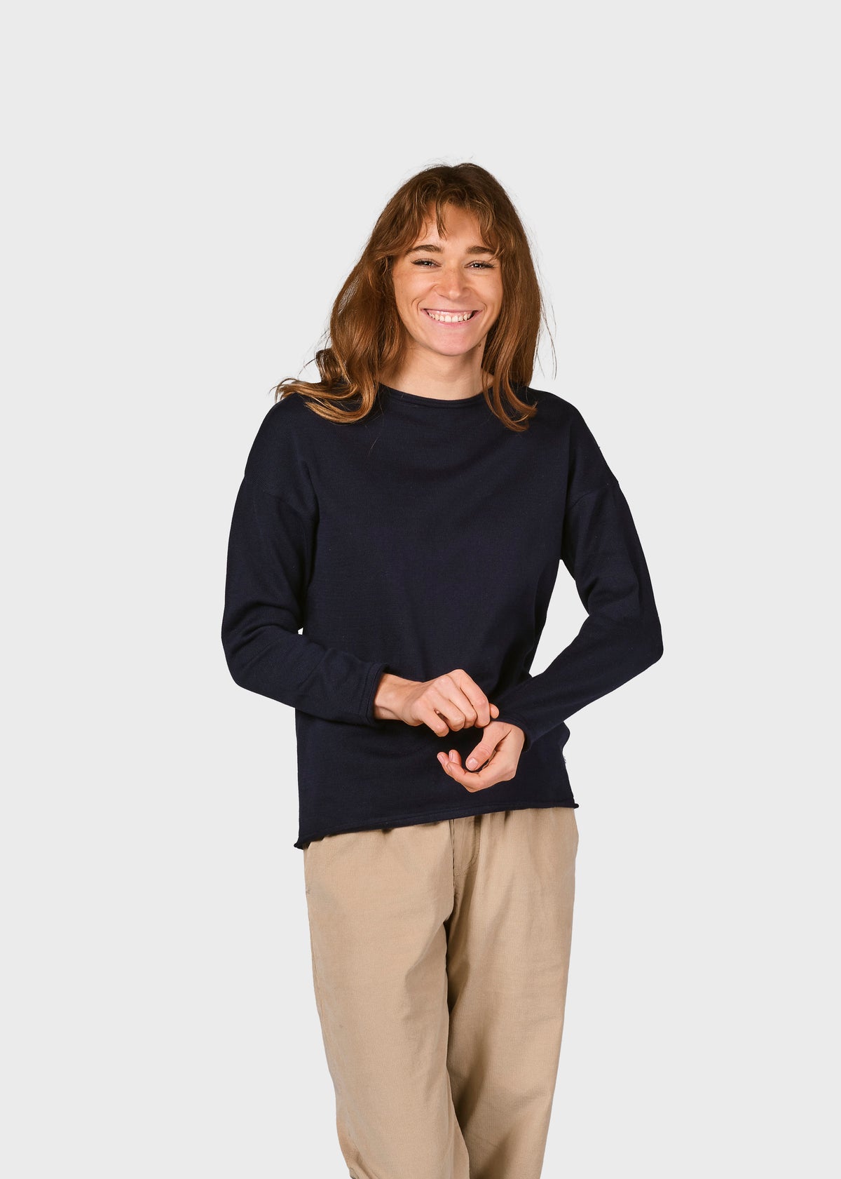 Klitmøller Collective ApS Patricia knit Knitted sweaters Navy