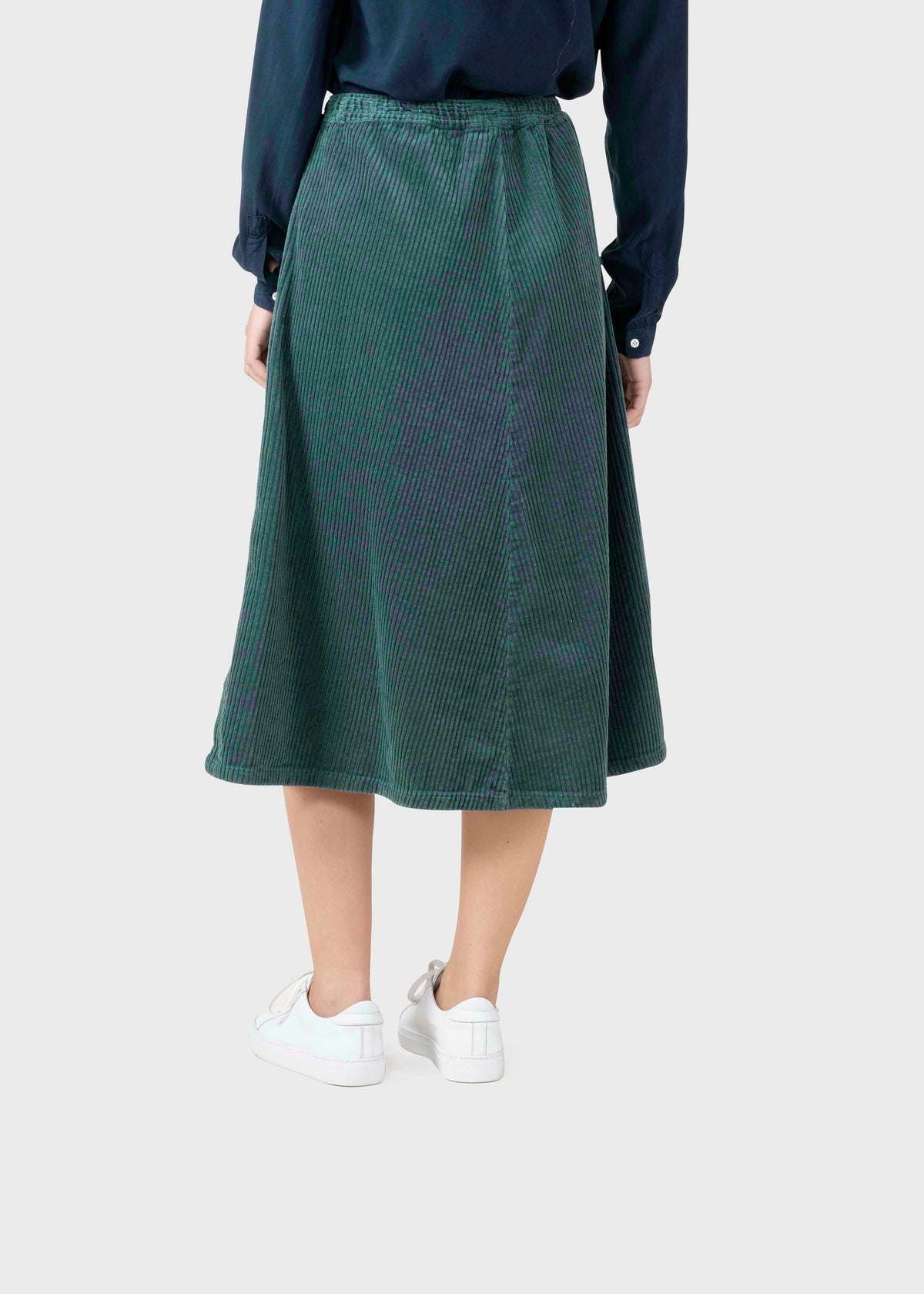 Klitmøller Collective ApS Ramona cord skirt Skirts Moss Green