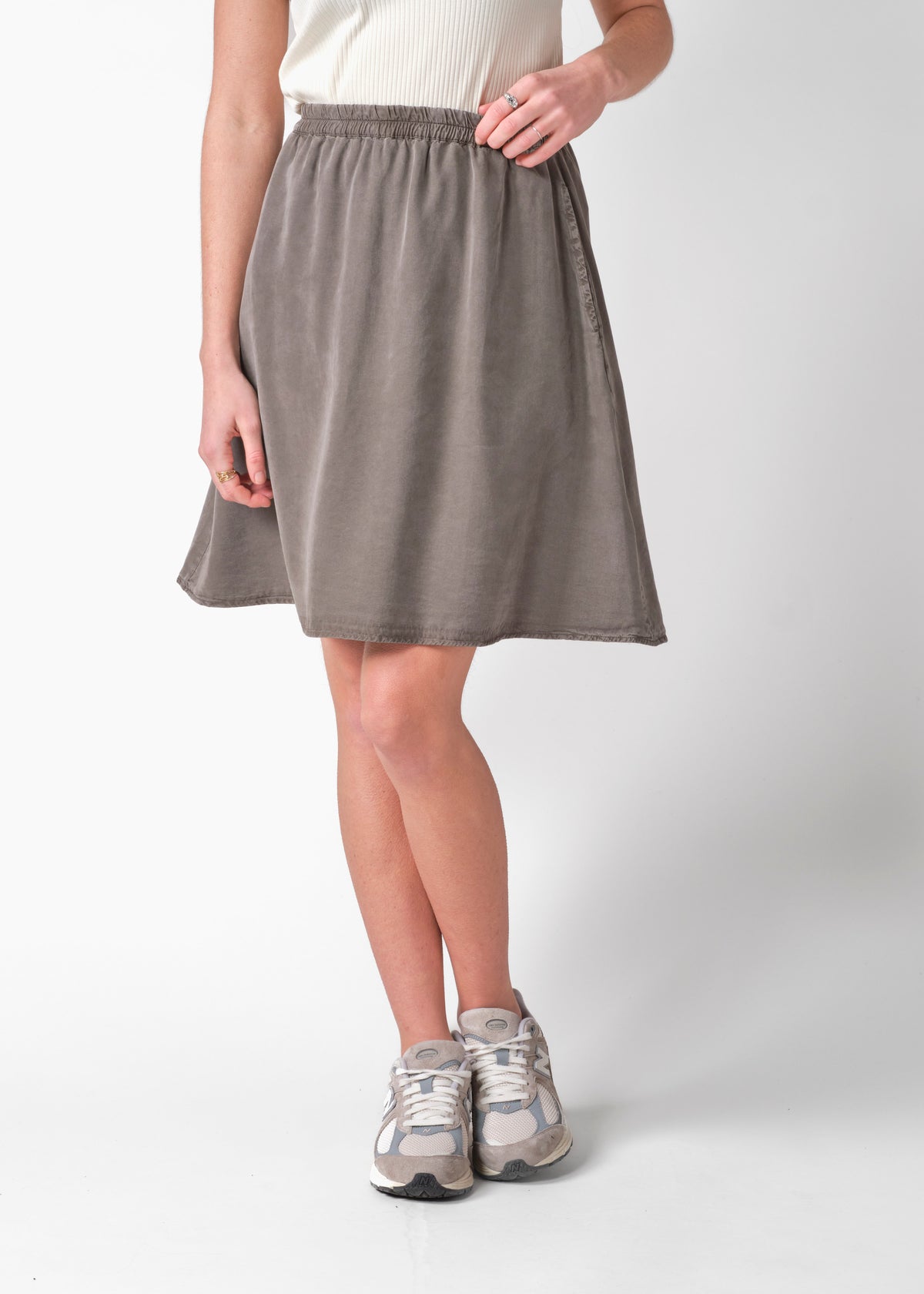 Klitmøller Collective ApS Ramona short skirt Skirts Taupe