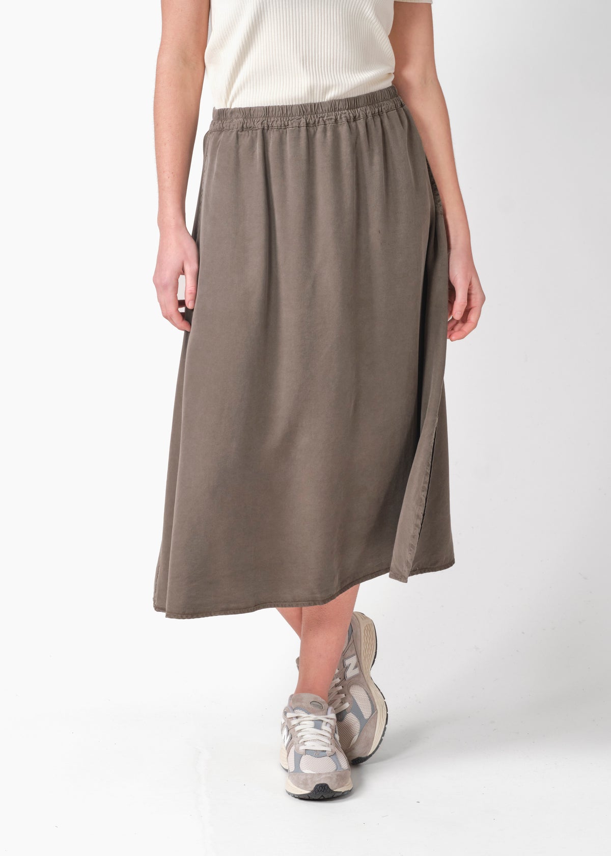Klitmøller Collective ApS Ramona skirt Skirts Taupe