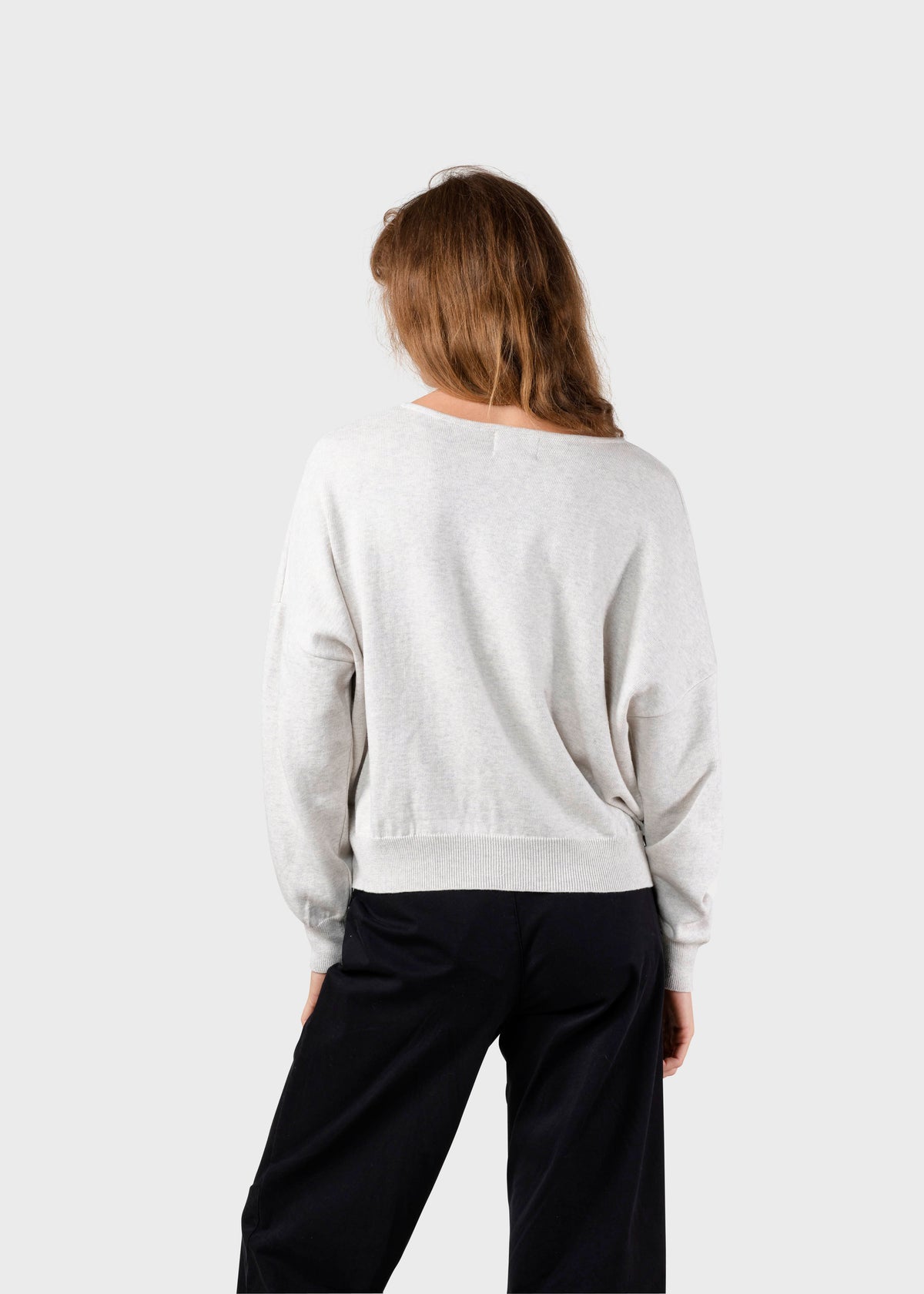 Klitmøller Collective ApS Randi knit Knitted sweaters Cream melange