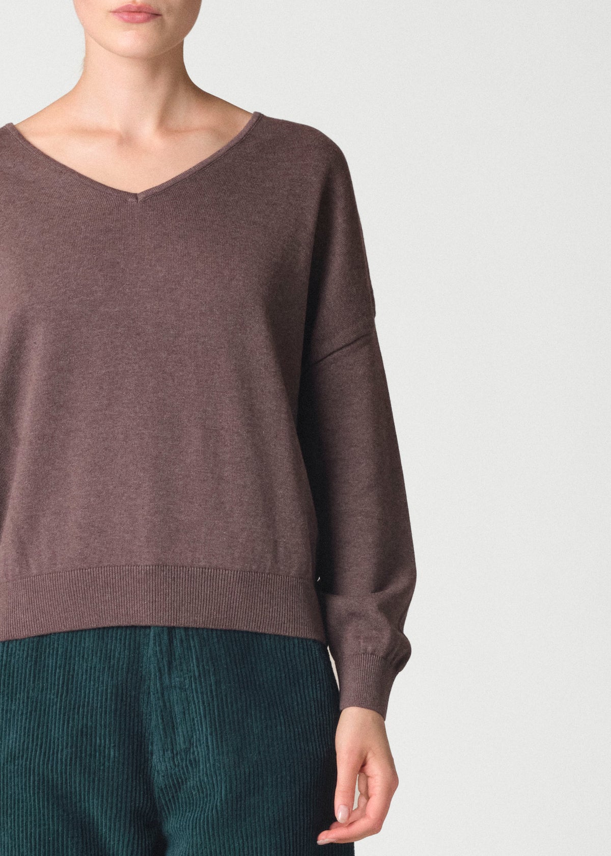 Klitmøller Collective ApS Randi knit Knitted sweaters Taupe