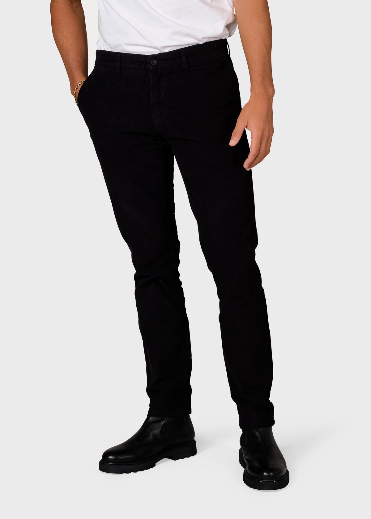 Klitmøller Collective ApS Ras corduroy chinos Pants Black