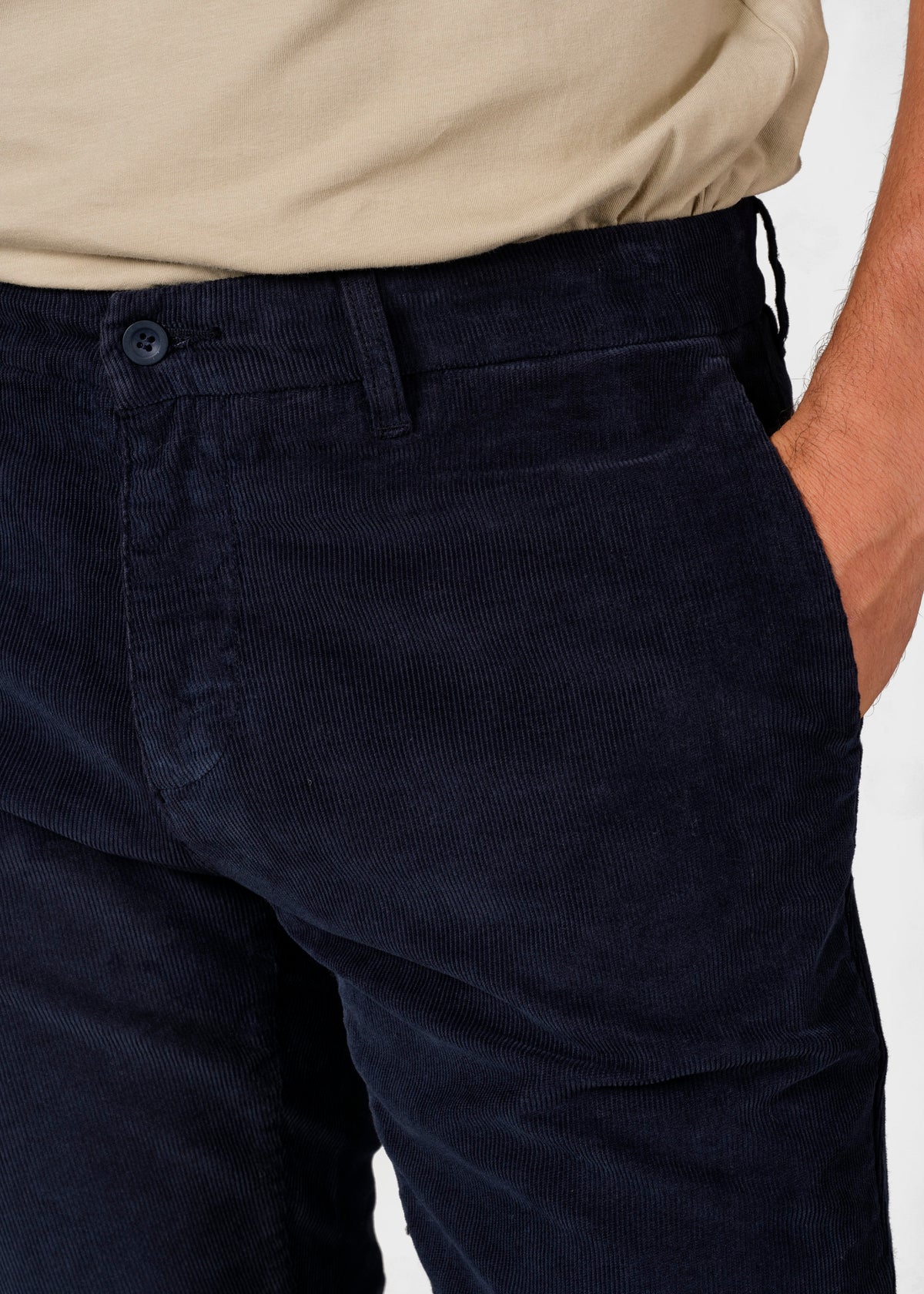 Klitmøller Collective ApS Ras corduroy chinos Pants Navy