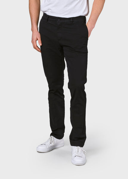 Ras twill chinos - Black – klitmollercollective.com