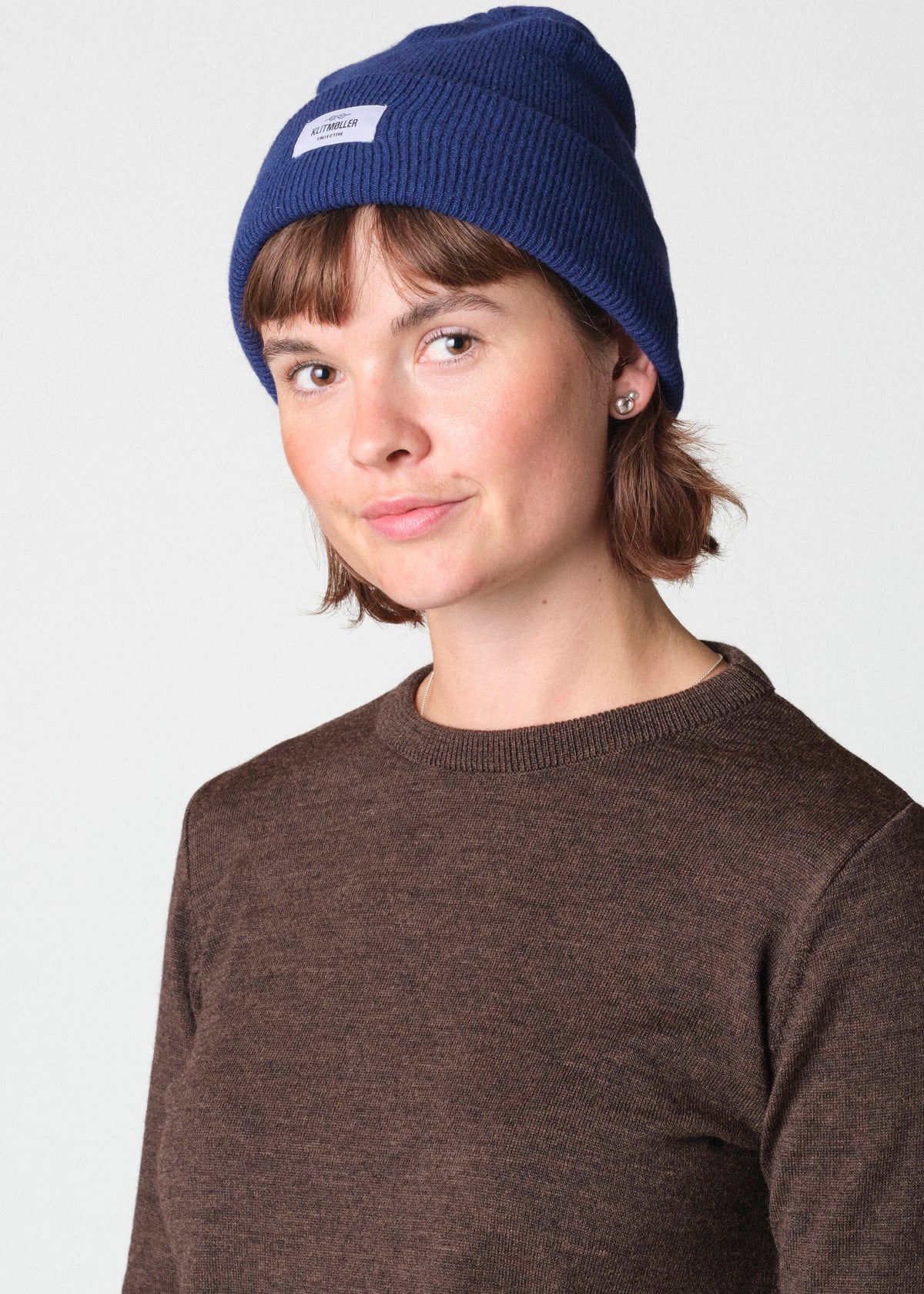 Klitmøller Collective ApS Rib beanie Beanies Surf blue