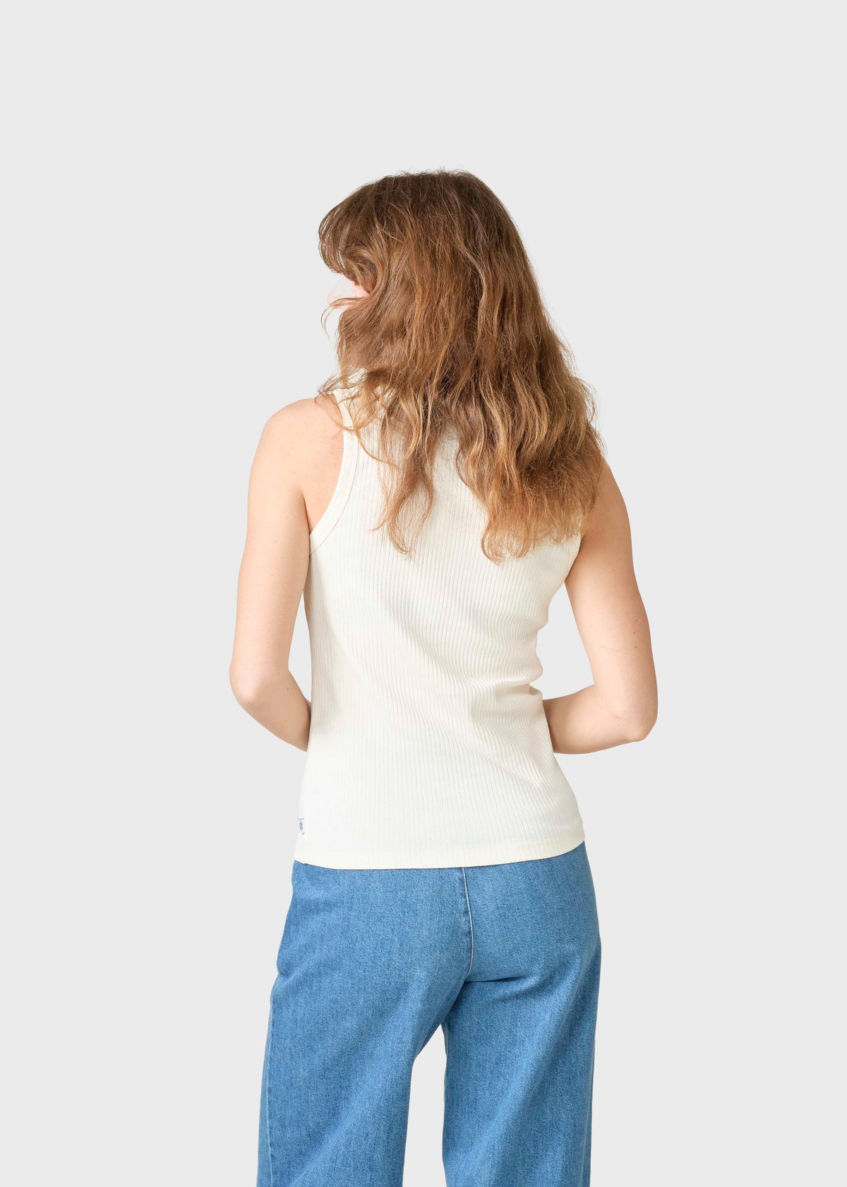 Klitmøller Collective ApS Rib top OCS T-Shirts Cream