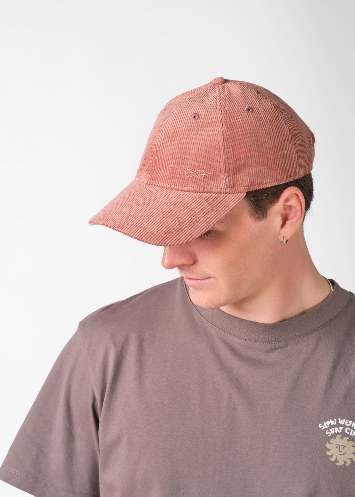 Klitmøller Collective ApS Robin cord cap Caps Burnt Sienna