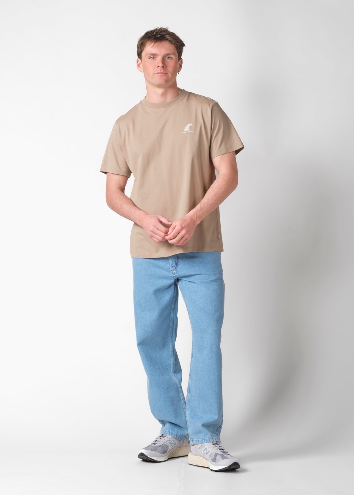 Klitmøller Collective ApS Seven tee OCS T-Shirts Cashew