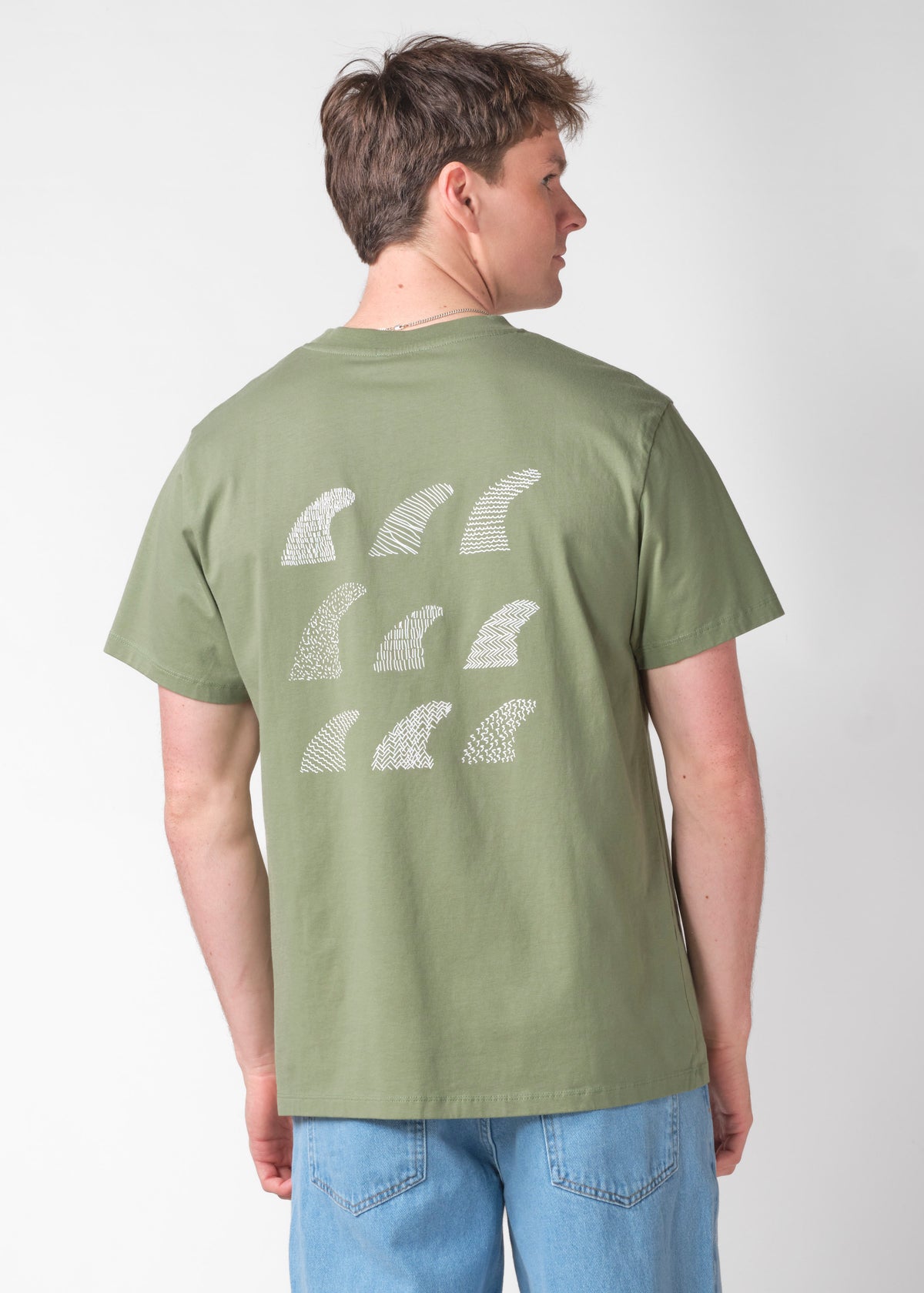 Klitmøller Collective ApS Seven tee OCS T-Shirts Herb green