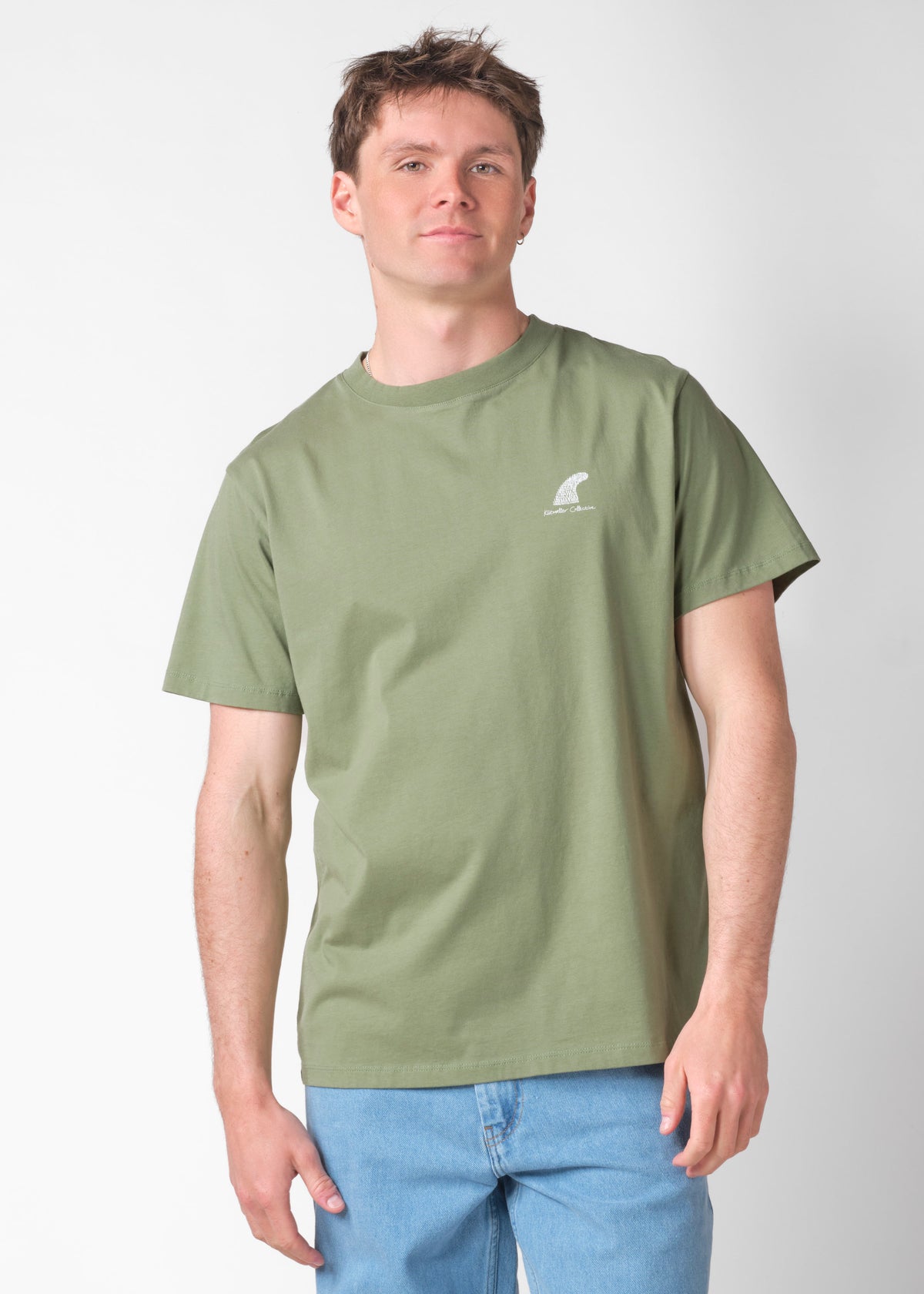 Klitmøller Collective ApS Seven tee OCS T-Shirts Herb green