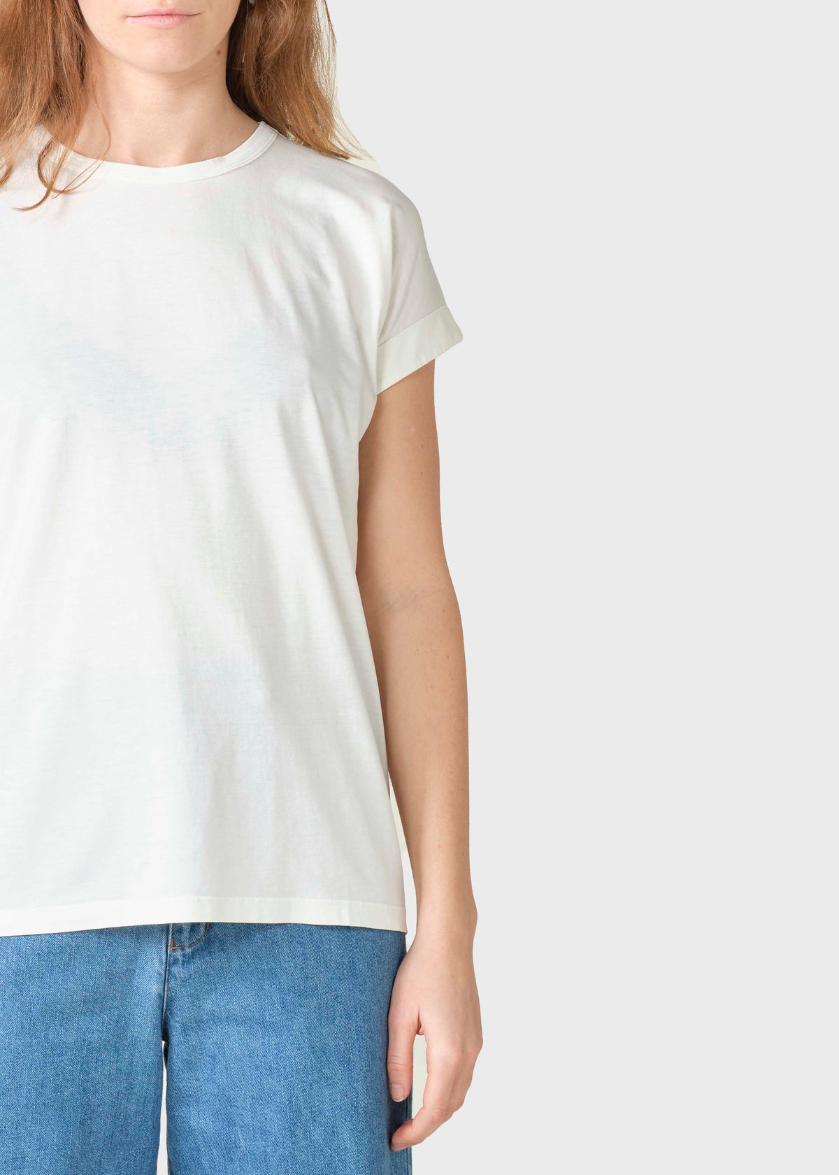 Klitmøller Collective ApS Sigrid tee OCS T-Shirts Cream