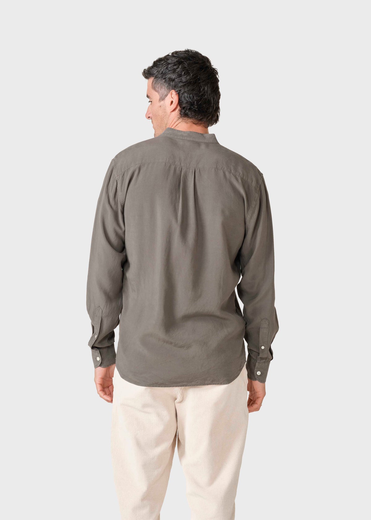 Klitmøller Collective ApS Simon lyocell shirt Shirts Taupe