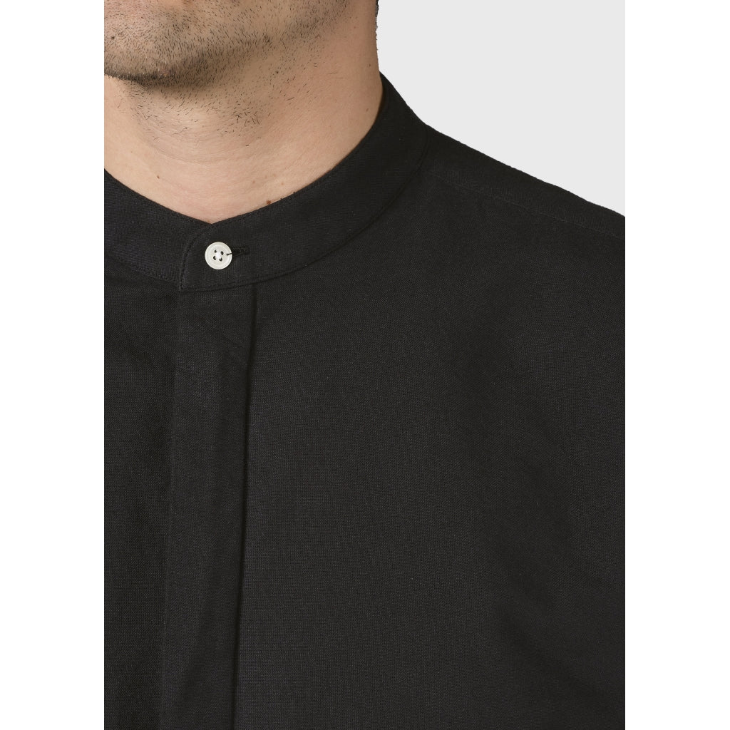Klitmøller Collective ApS Simon shirt GOTS Shirts Black