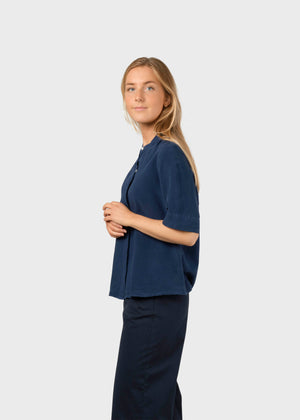Klitmøller Collective ApS Solrun shirt Shirts Ocean