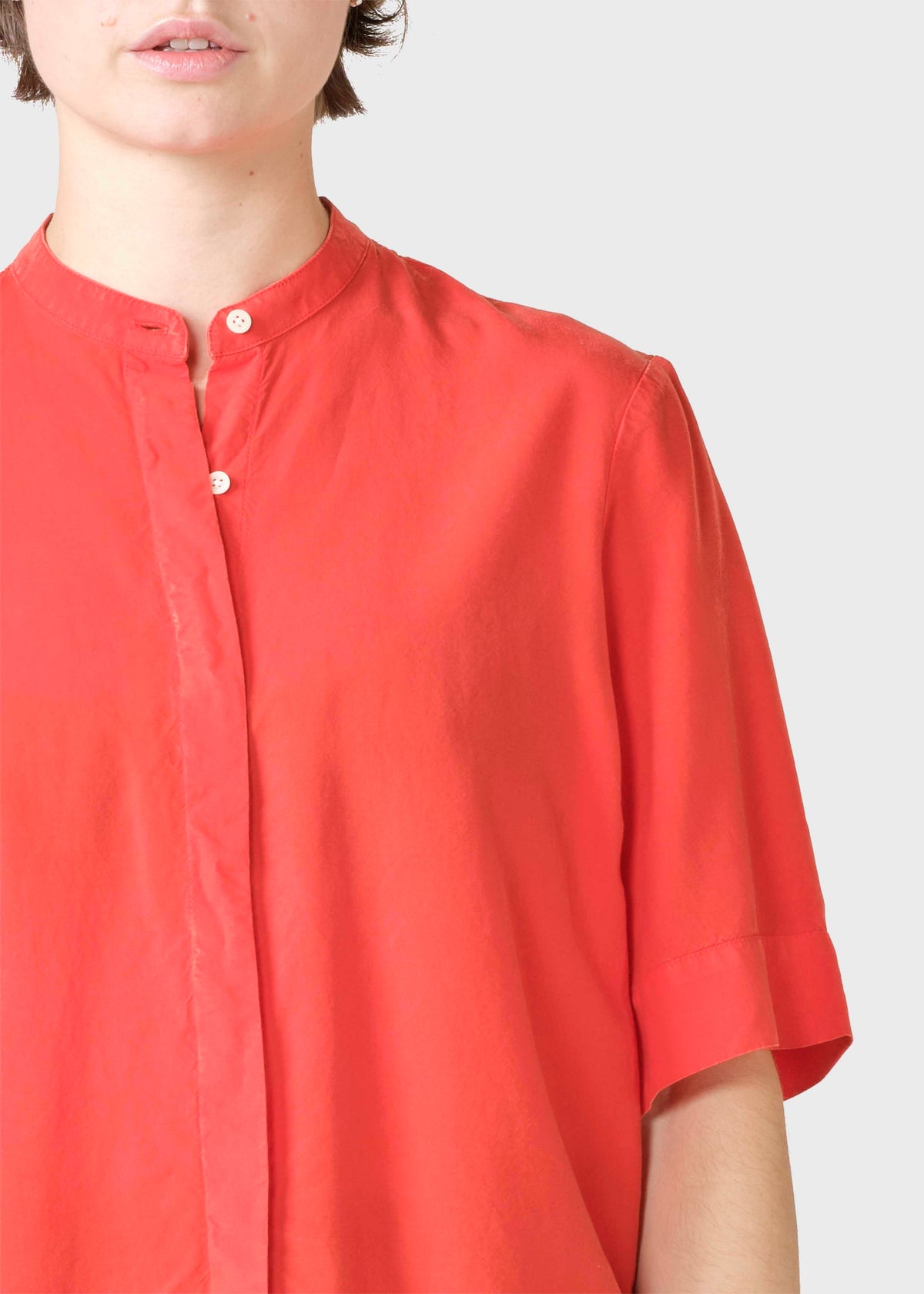 Klitmøller Collective ApS Solrun shirt Shirts Red