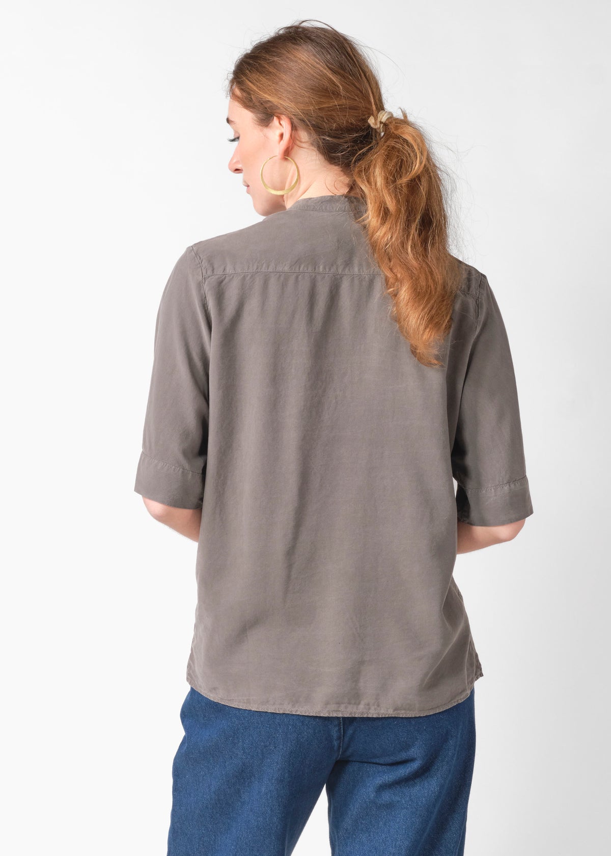 Klitmøller Collective ApS Solrun shirt Shirts Taupe