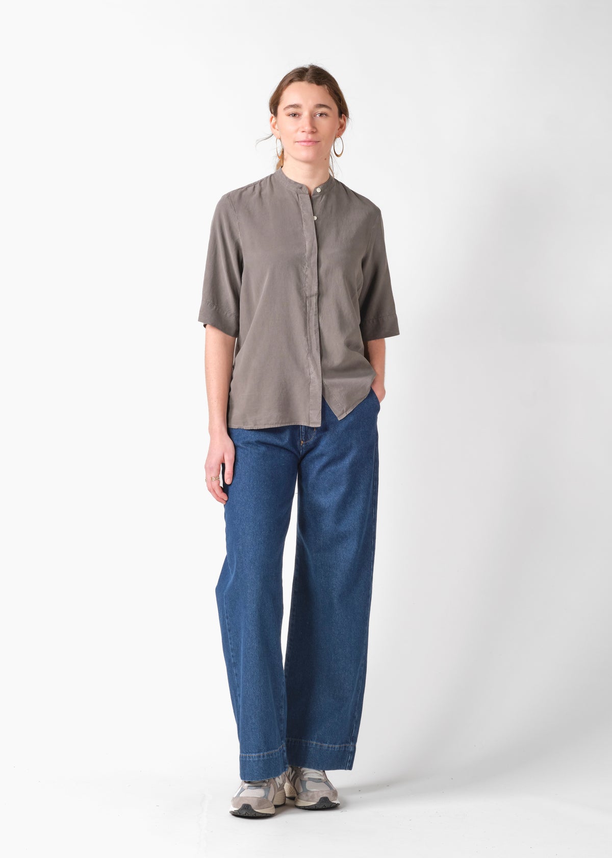 Klitmøller Collective ApS Solrun shirt Shirts Taupe