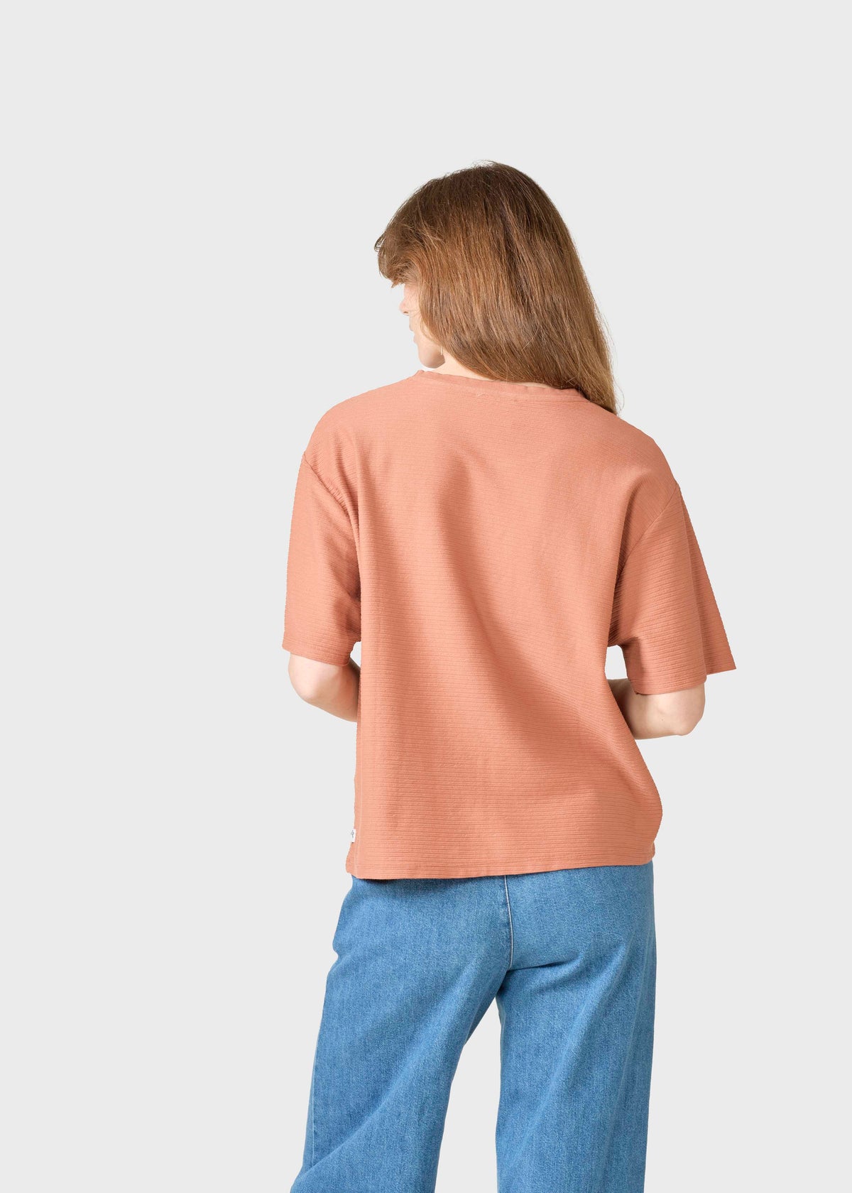 Klitmøller Collective ApS Susan tee T-Shirts Burnt Sienna