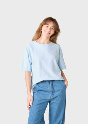 Klitmøller Collective ApS Susan tee T-Shirts Light blue