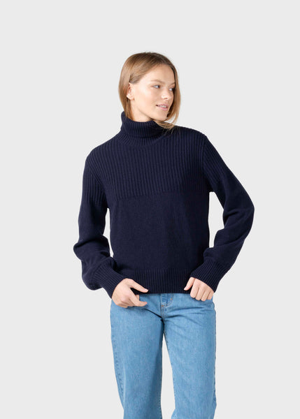 Svale knit - Navy – klitmollercollective.com