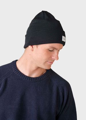 Klitmøller Collective ApS Tall beanie Beanies Black