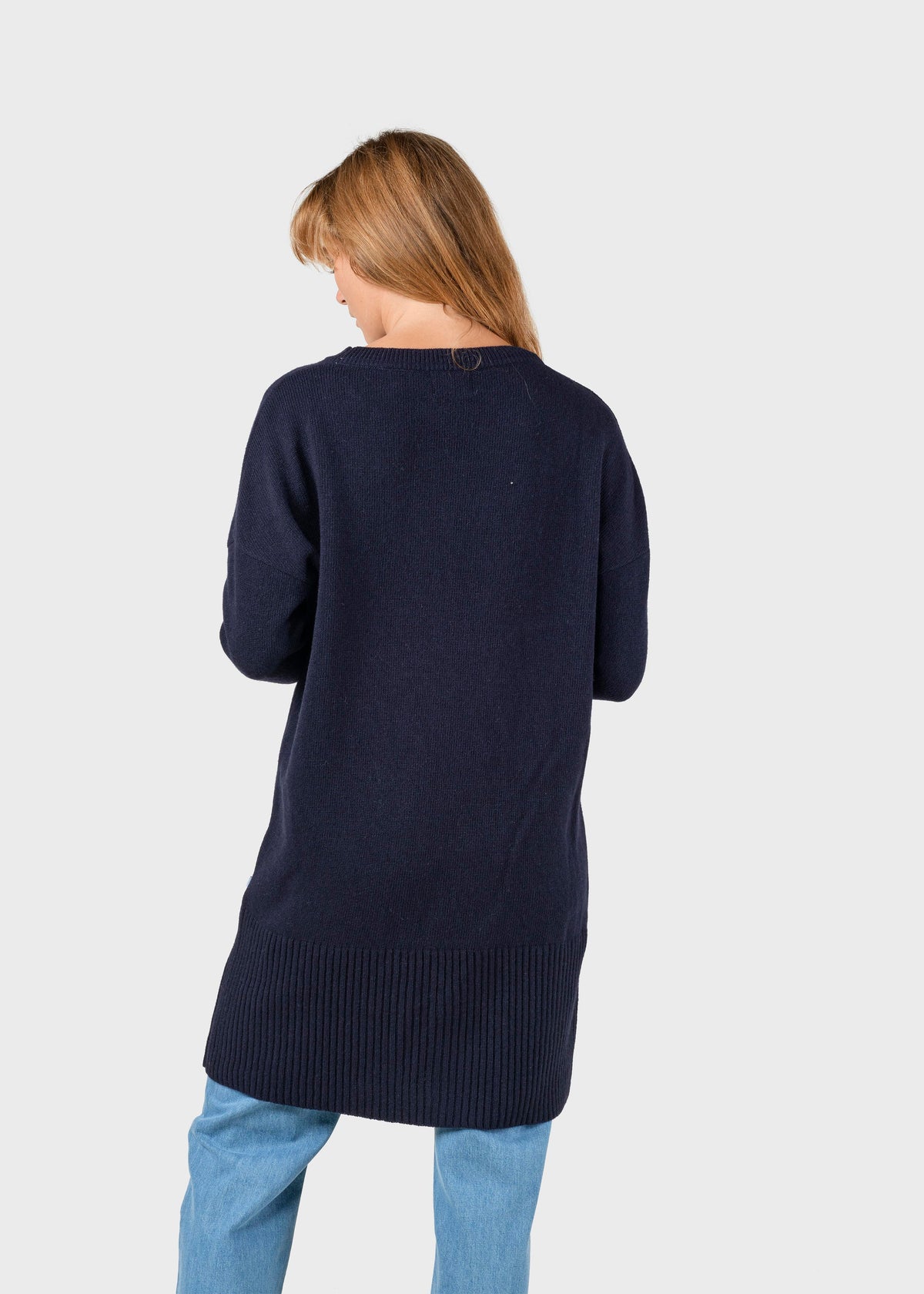 Klitmøller Collective ApS Thea knit dress Knitted sweaters Navy