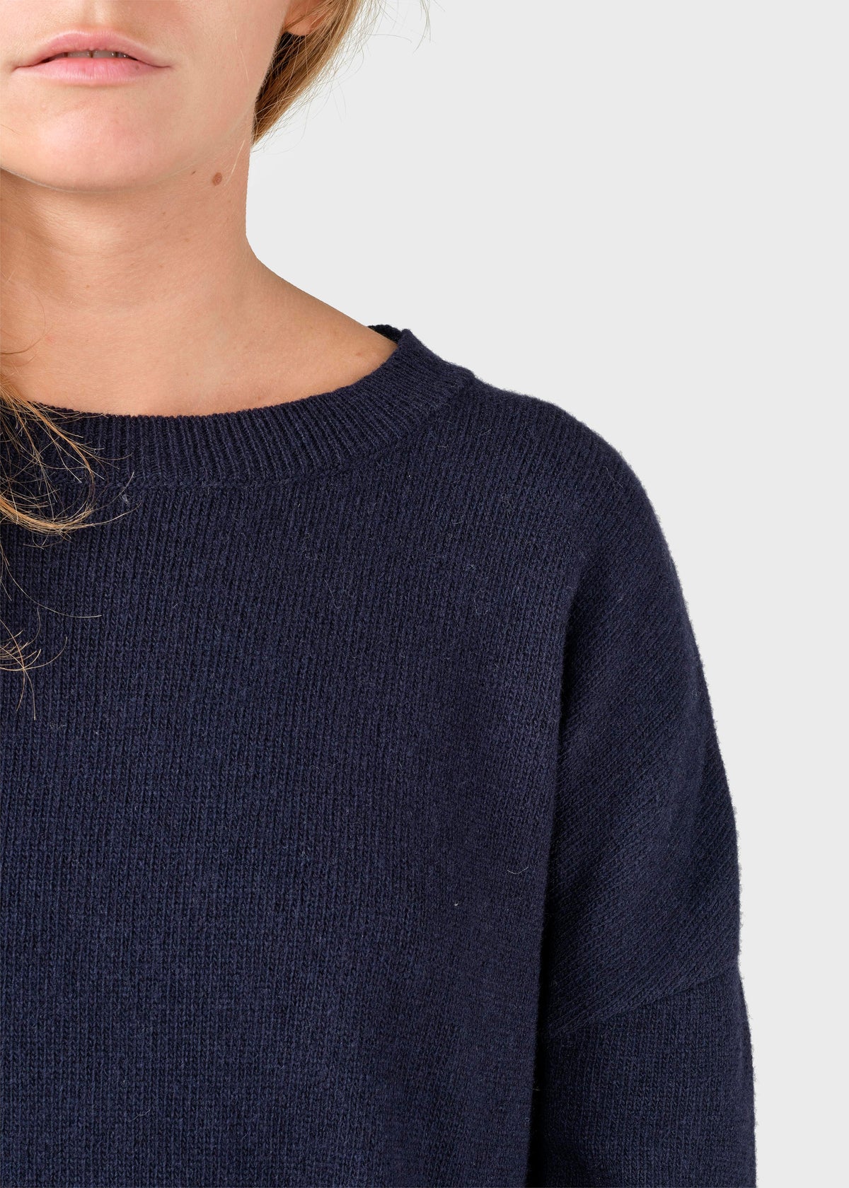 Klitmøller Collective ApS Thea knit dress Knitted sweaters Navy