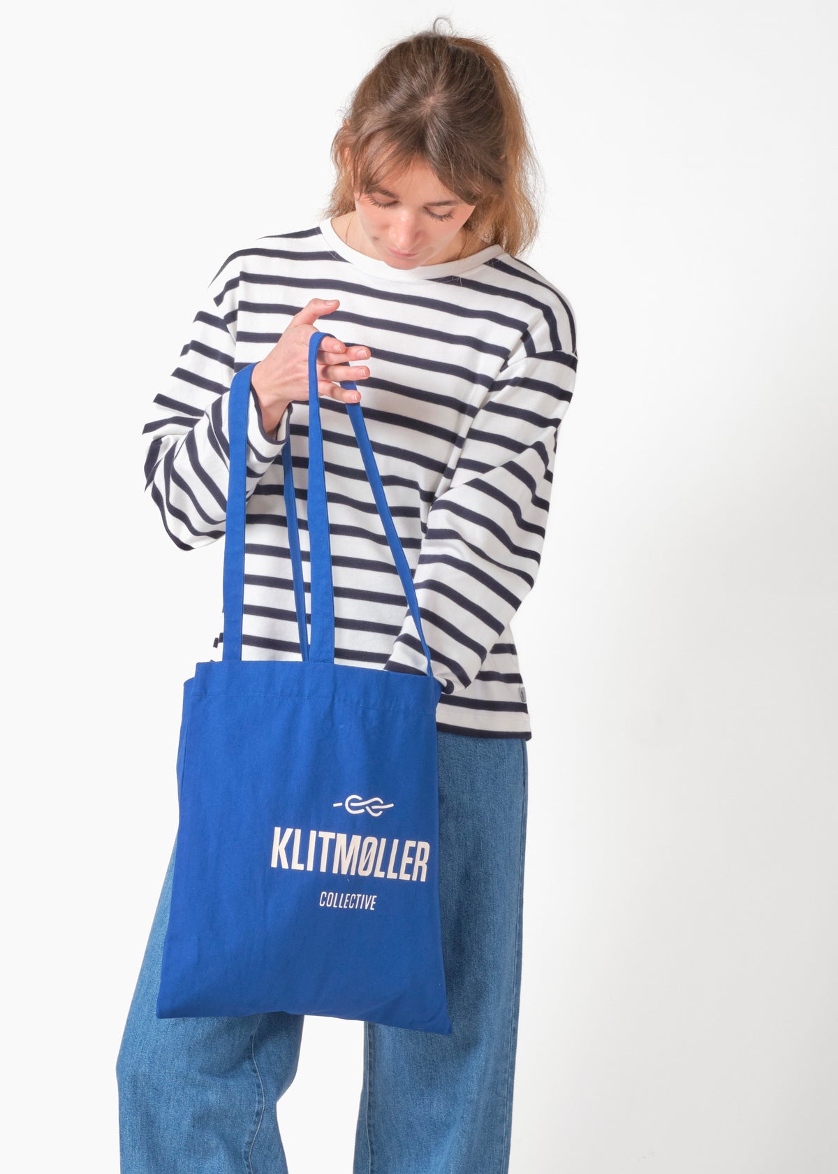 Klitmøller Collective ApS Tote bag GOTS Accessories Surf blue