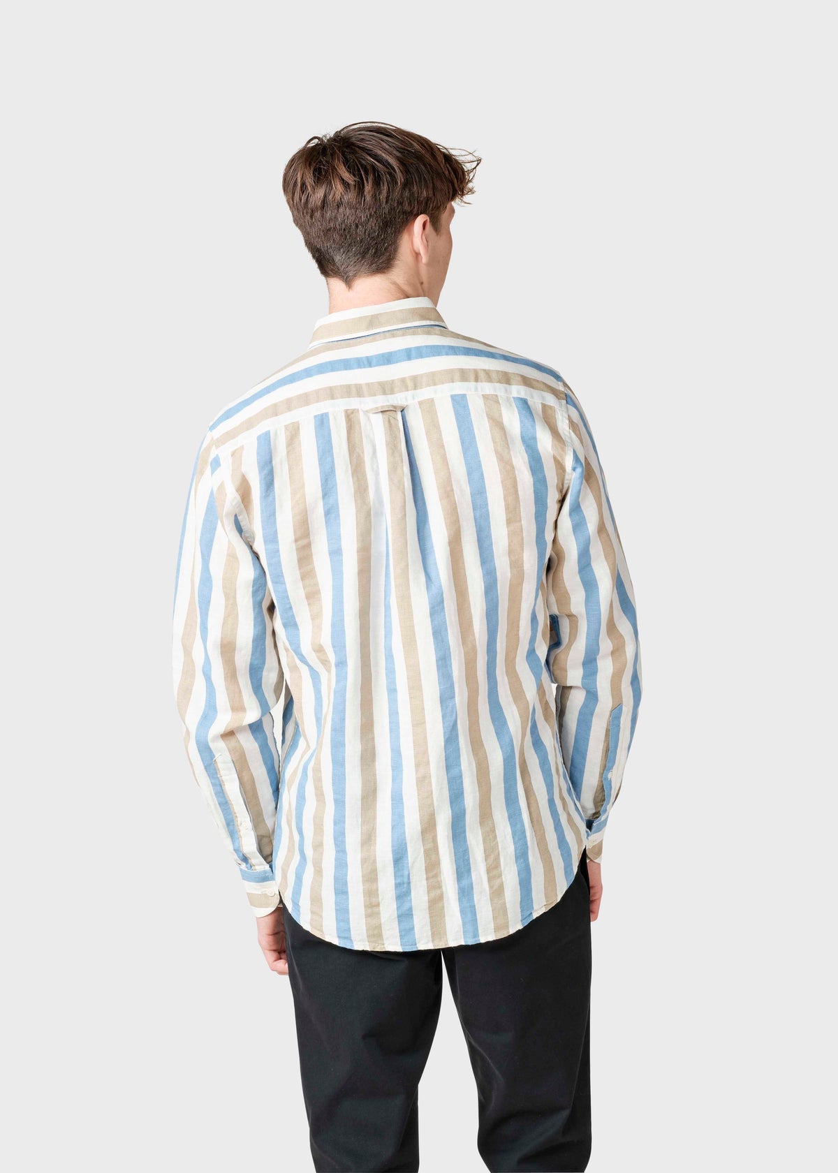 Klitmøller Collective ApS Valdis shirt Shirts Light blue/pastel sand