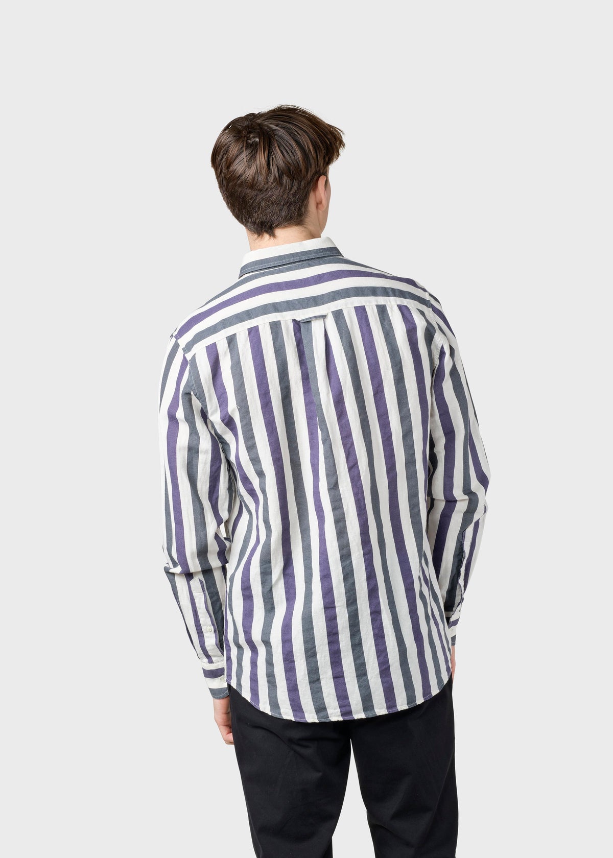 Klitmøller Collective ApS Valdis shirt Shirts Navy/ocean