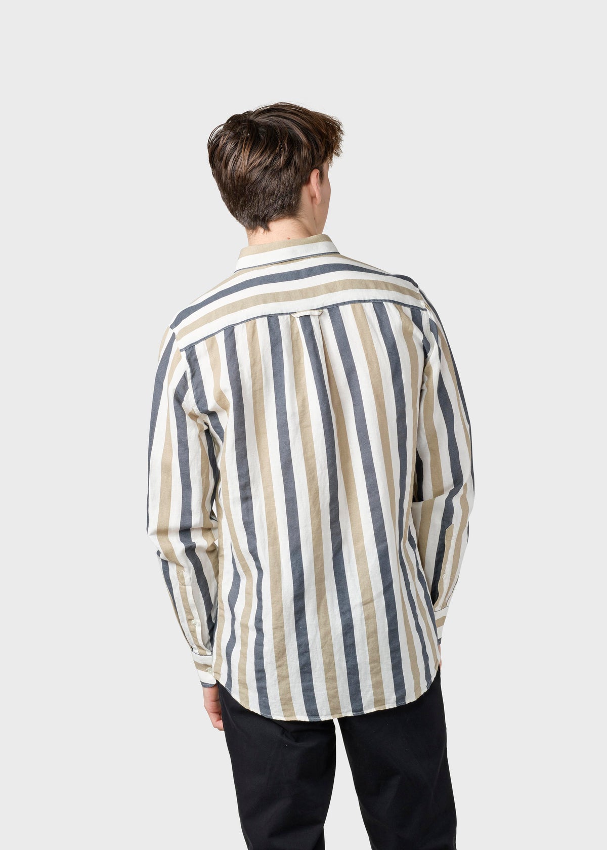 Klitmøller Collective ApS Valdis shirt Shirts Navy/sand