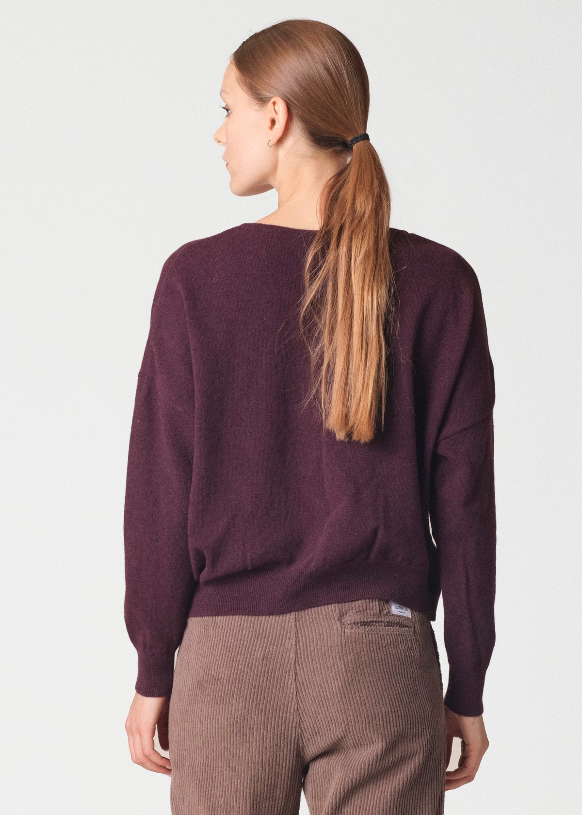 Klitmøller Collective ApS Vanessa knit Knitted sweaters Burgundy